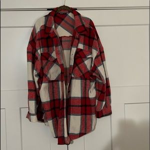 Oversized flannel